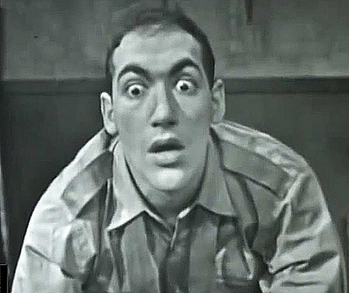 Bernard Bresslaw in 1950s Army Game